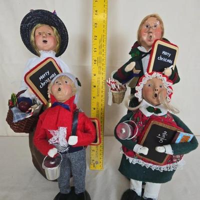 School Teachers & Students Set Of 4, Buyer's choice carolers