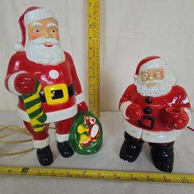 Vintage Electric Santa's