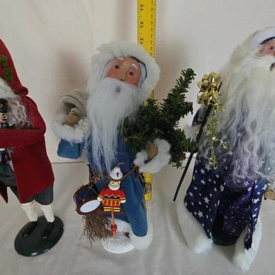Byers Choice Santa's