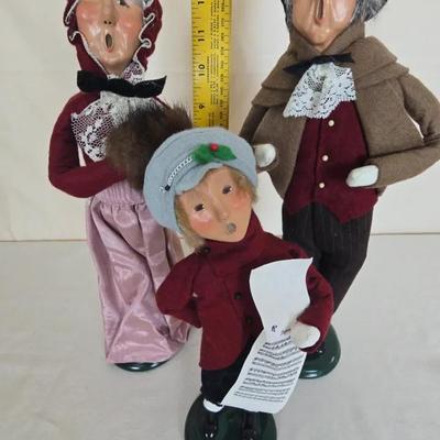 Byers Choice Carolers " Victorian Grandparents & TraditionalChild"