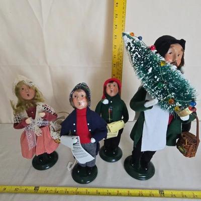 Collection Of Carolers Traditional shopper Traditional child, Traditional child signed& Girl With B
