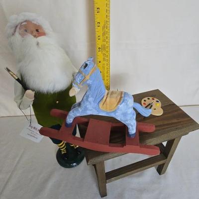 Santa With Workbench 