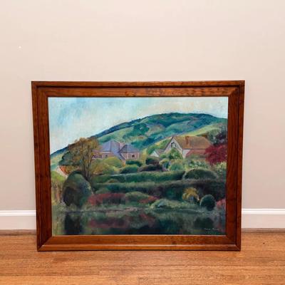 Serene Hillside Afternoon