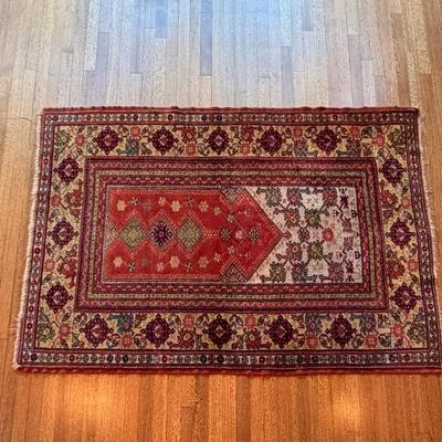 Rust Patterned Rug