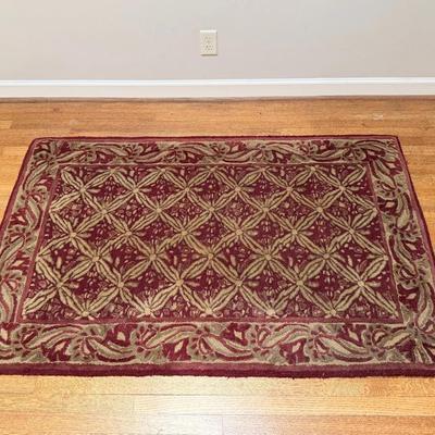 Burgundy Rug