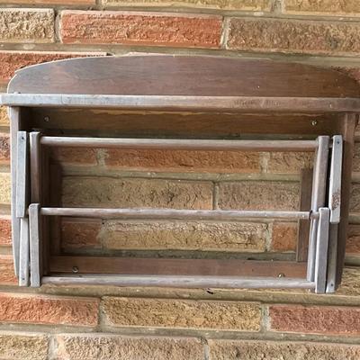Vintage Wooden Drying Rack  