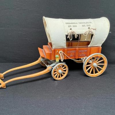 Ghirardelli Chocolate Co. Covered Wagon 