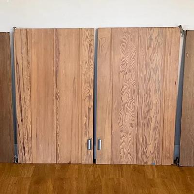 Vintage Solid Wood Cabinet Doors
