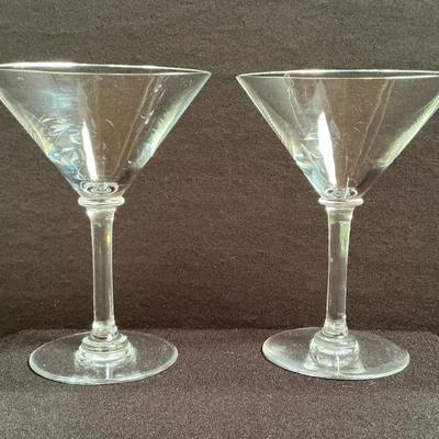 Baccarat Martini Glasses  