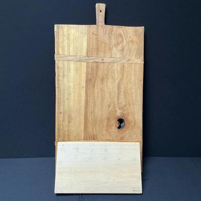 Cutting Board And Knife Block 