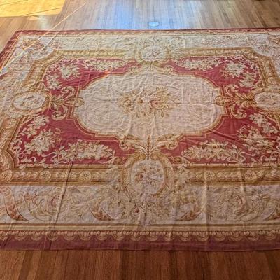 Gold Floral Rug