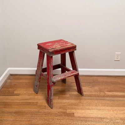 Red Step Ladder