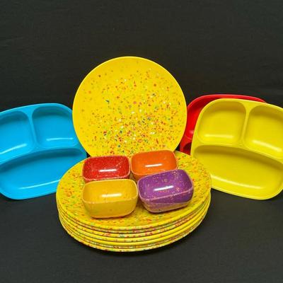 Zack Designs Confetti Plates 