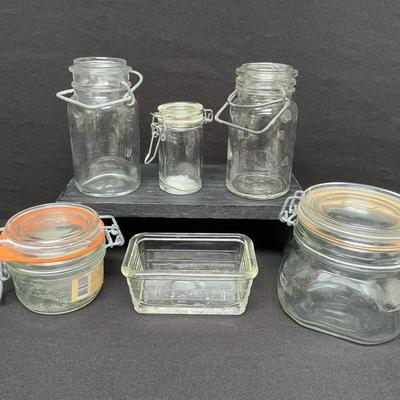 Vintage Glass Jars