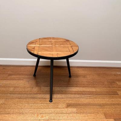 Wood & Metal Table