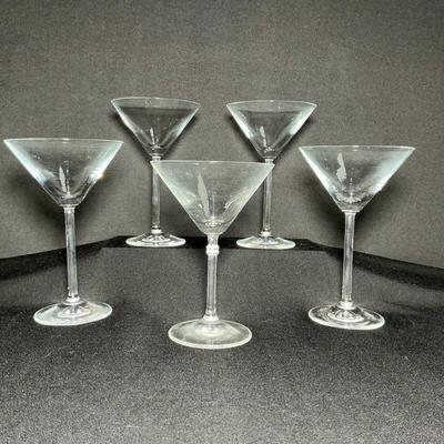 More Vintage Martini Glasses 