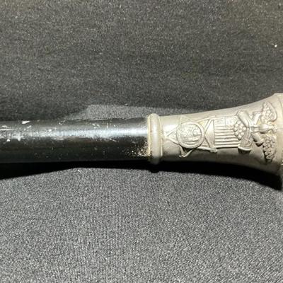 Circa 1890’s 26th Annual Encampment Gar Grand Army Of The Republic Walking Stick 