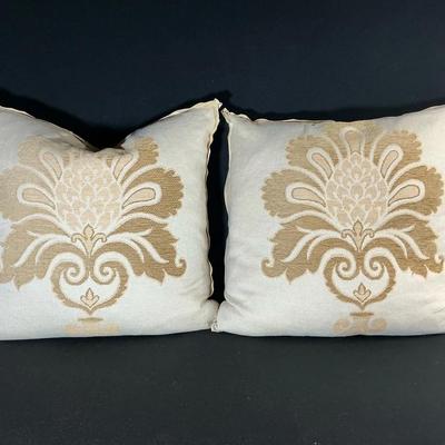 Large Down Filled Decorative Throw Pillows  