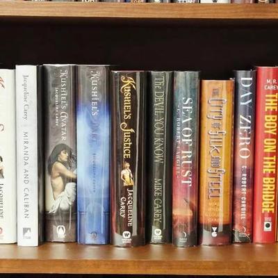 Collection of 20 Sci Fi Books Including Jacqueline Carey
