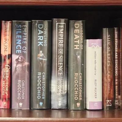 Collection of 25 Sci Fi Books Including Christopher Ruocchio
