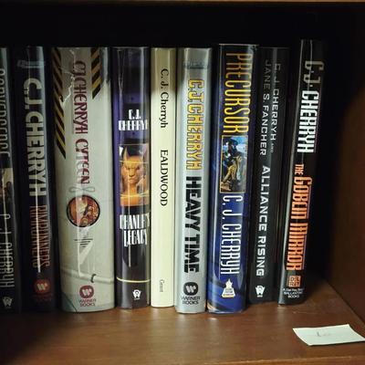 Collection of 9 Sci Fi Books Including C.J. Cherryh
