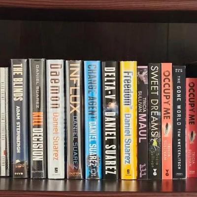 Collection of 28 Sci Fi Books Including Daniel Suarez