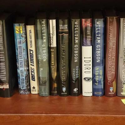 Collection of 20 Sci Fi Books Including William Gibson