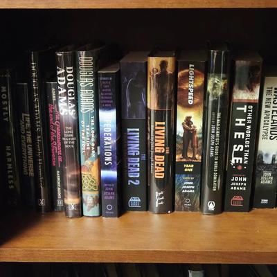 Collection of 14 Sci Fi Books Including John Adams