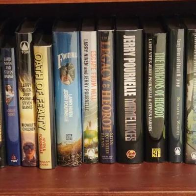 Collection of 21 Sci Fi Books Including Larry Niven
