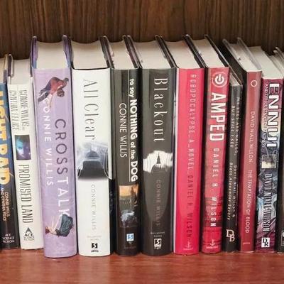 Collection of 25 Sci Fi Books Including Daniel H. Wilson