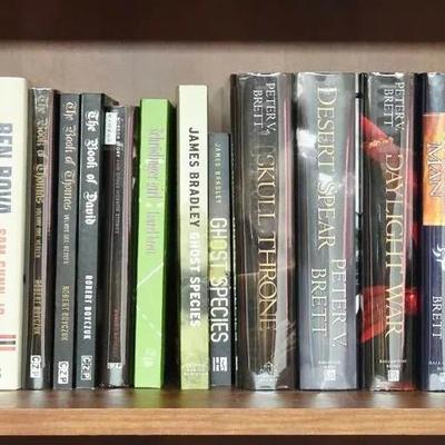 Collection of 24 Sci Fi Books Including Ben Bova