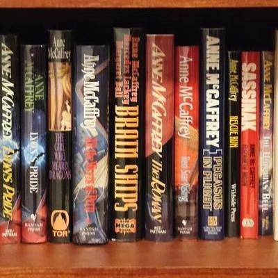 Collection of 28 Sci Fi Books Including Anne McCaffrey