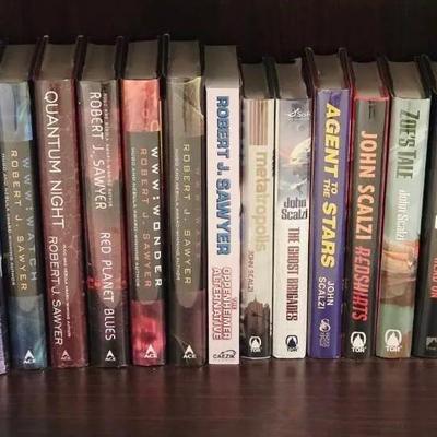 Collection of 27 Sci Fi Books Including John Scalzi