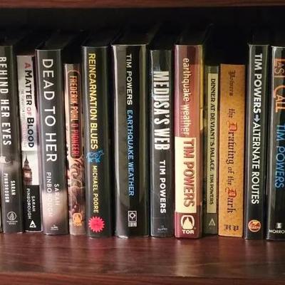Collection of 30 Sci Fi Books Including Tim Powers
