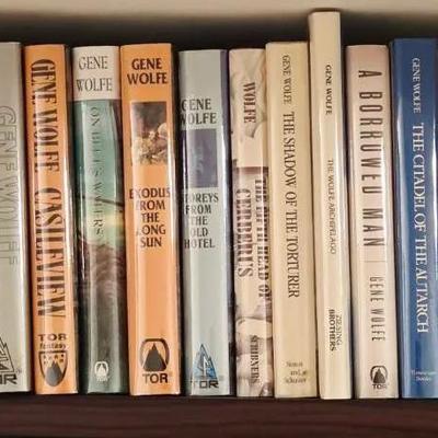 Collection of 28 Sci Fi Books Including Gene Wolfe