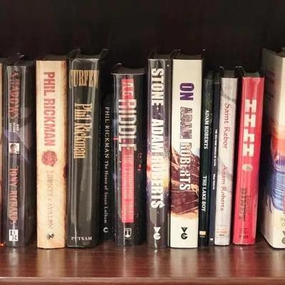 Collection of 29 Sci Fi Books Including Adam Roberts