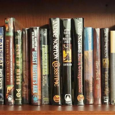 Collection of 25 Sci Fi Books Including Andre Norton