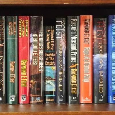 Collection of 21 Sci Fi Books Including Raymond E. Feist