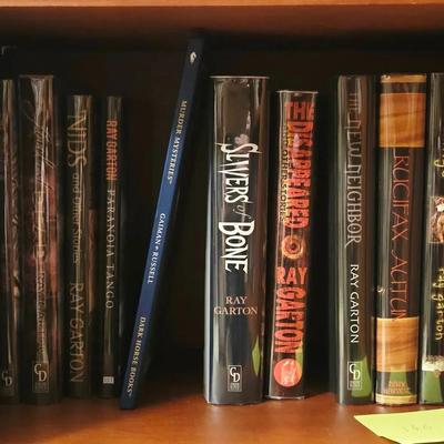 Collection of 13 Sci Fi Books Including Ray Garton