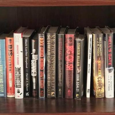 Collection of 29 Sci Fi Books Including David J. Schow