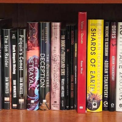 Collection of 29 Sci Fi Books Including Manly Wade Wellman