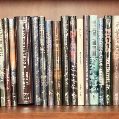 Collection of 40 Sci Fi Books Including Subterranean Press