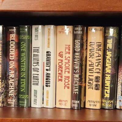 Collection of 18 Sci Fi Books Including Arkham House Press