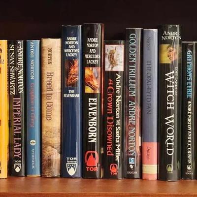 Collection of 23 Sci Fi Books Including Andre Norton