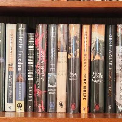 Collection of 28 Sci Fi Books Including Gene Wolfe