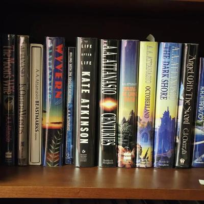 Collection of 14 Sci Fi Books Including A.A. Attanasio