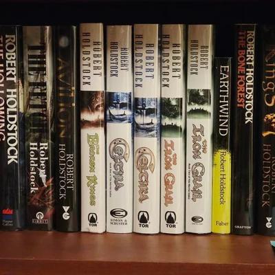 Collection of 18 Sci Fi Books Including Robert Holdstock