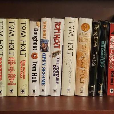 Collection of 17 Sci Fi Books Including Tom Holt