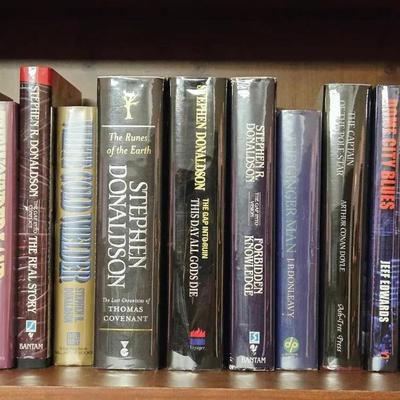 Collection of 15 Sci Fi Books Including Stephen Donaldson