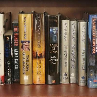 Collection of 16 Sci Fi Books Including Guy Gavriel Kay